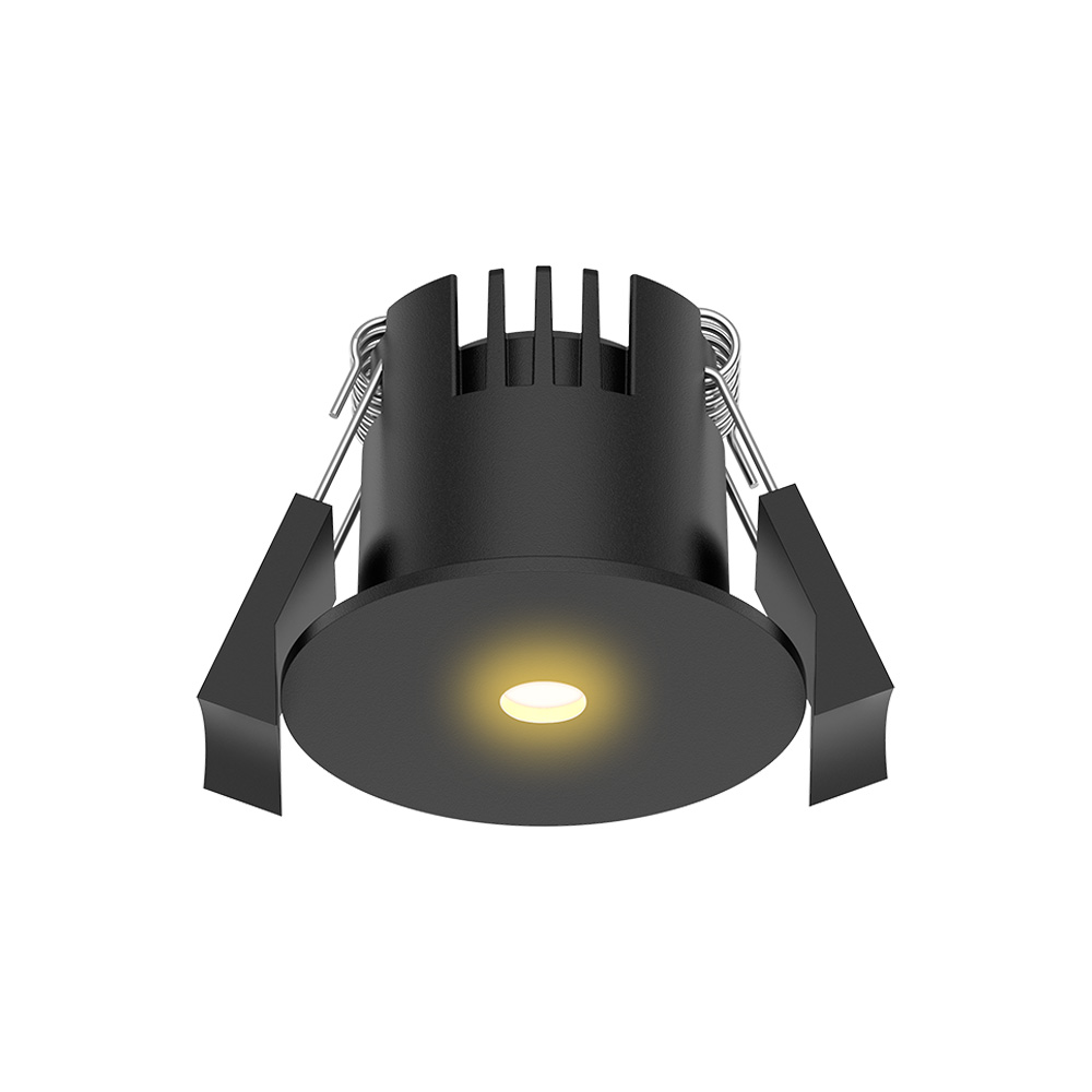INT EMPOTRADO LED3W30KNEGRO
