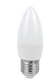 BOMBILLO TIPO VELA 4W 3000K E27