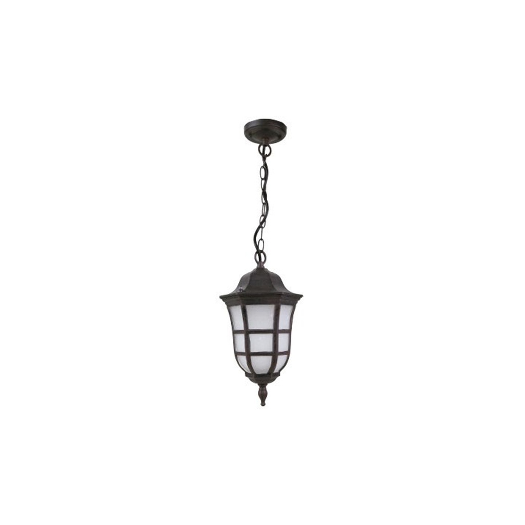 FAROL COLGANTE ALUMINIO, BRONCE ANTIGUO E26
