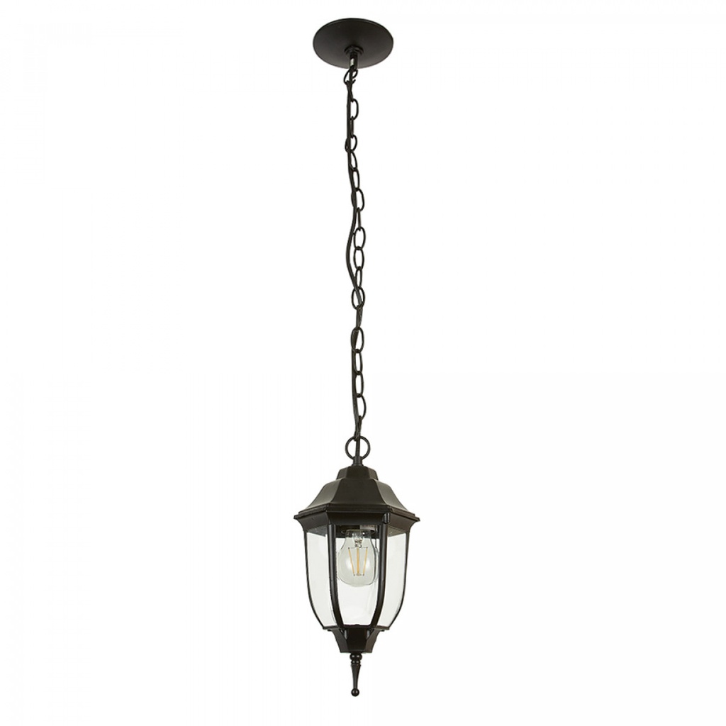 FAROL SUSPENDIDO 100W 127V E26 NEGRO