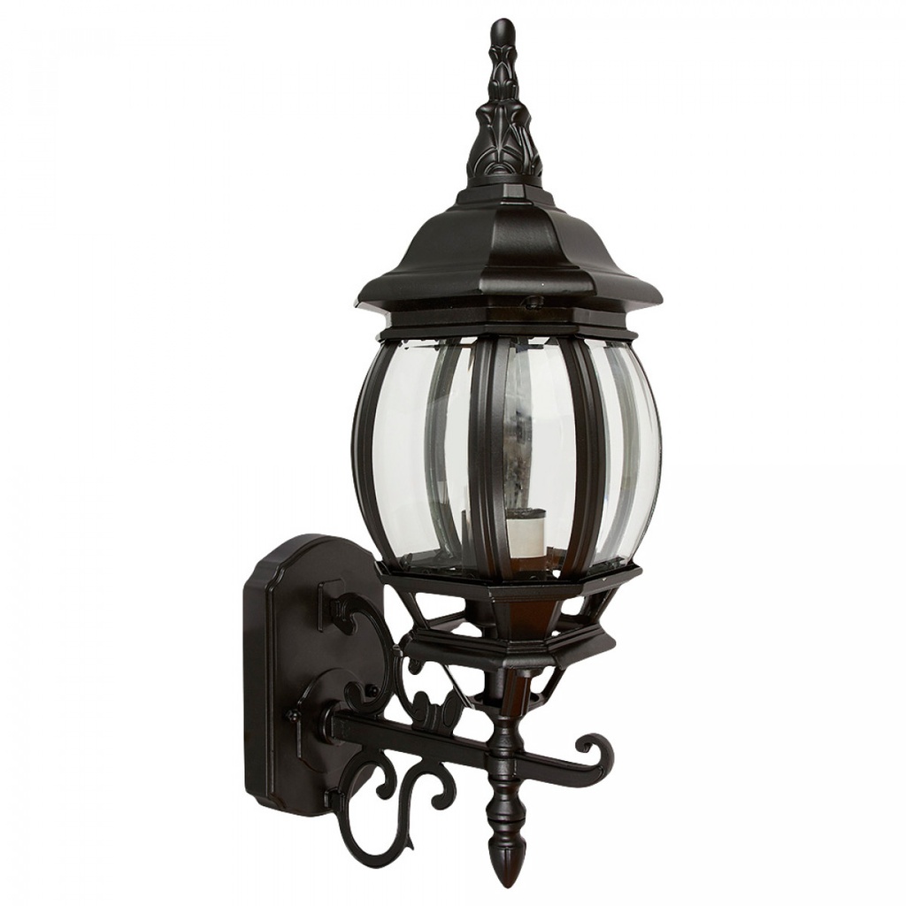 FAROL DE PARED 100W 127V NEGRO.. E26