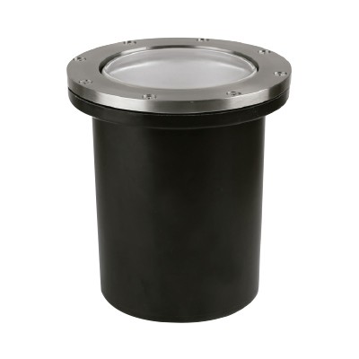 Empotrado Piso Acero Satin E26/27