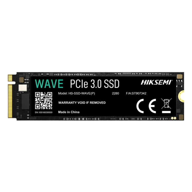 HD INTERNO SÓLIDO 256GB HIKSEMI HS-SSD-WAVE(P) 256GB M.2 2280 PCIe 2280 / 1800 MB/s