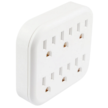 ADAPTADOR AC PARED 1 A 6 TOMAS 14-516 NIPPON 14-516