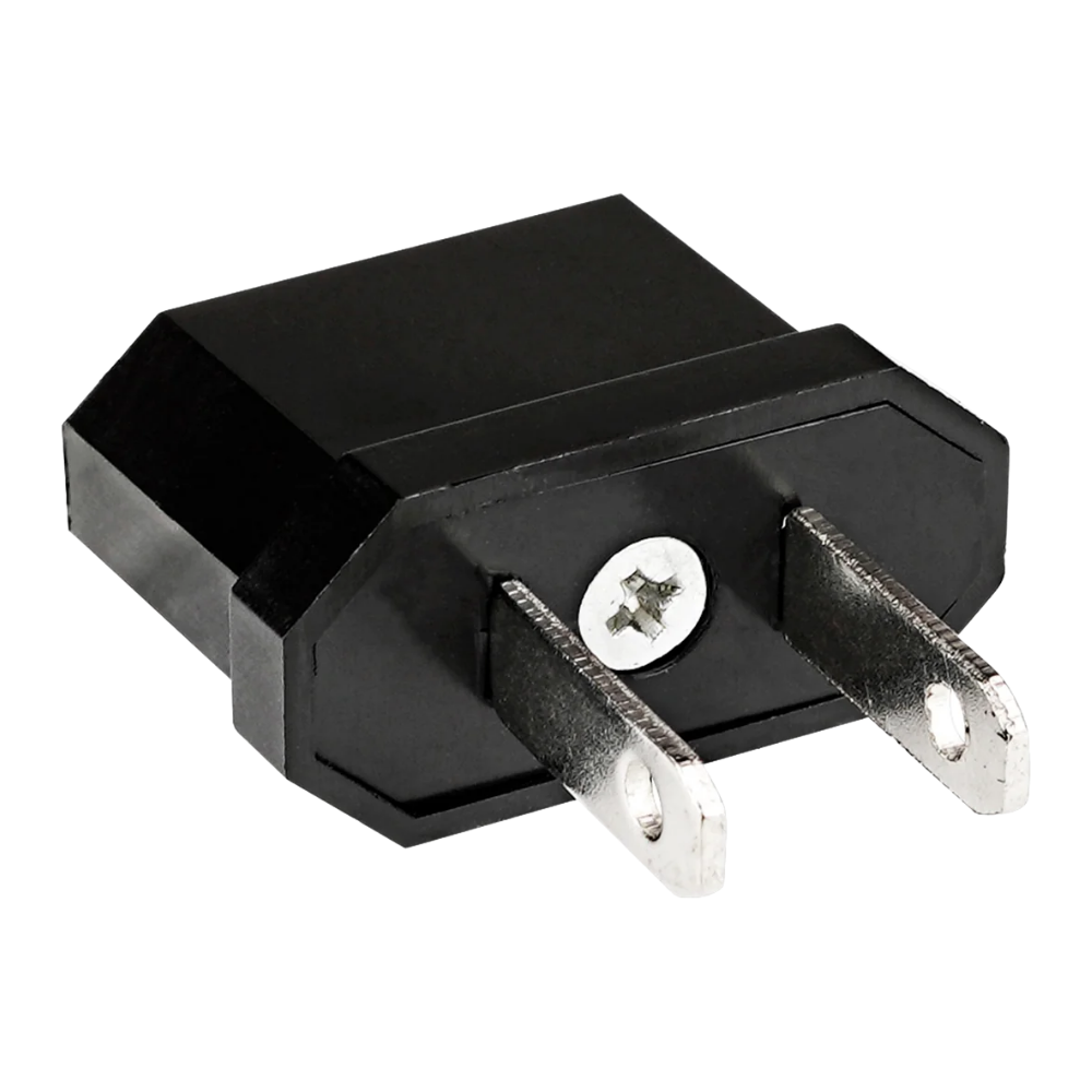 ADAPTADOR AC REDONDO/PLANO A PLANO BLISTER NIPPON DB-P-510