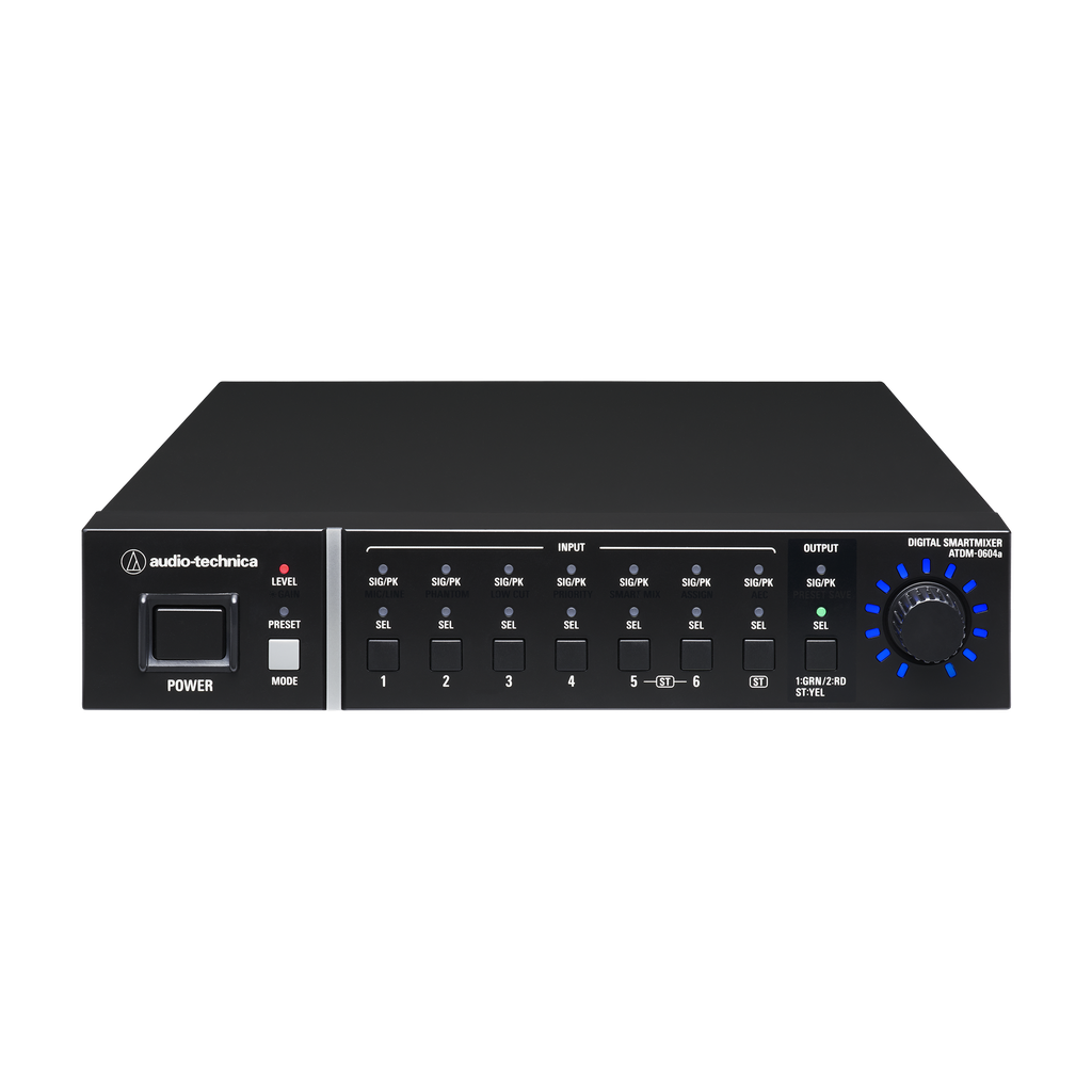 AUDIO TECHNICA ATDM-0604A MEZCLADORA DIGITAL DSP SMART 6 CANALES 3 SALIDAS ATDM-0604A