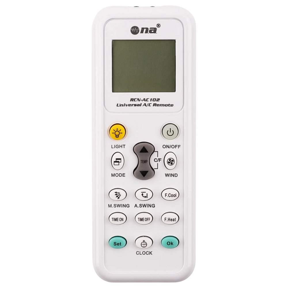 CONTROL REMOTO UNIVERSAL AIRE ACONDICIONADO RCN-AC102 NIPPON RCN-AC102