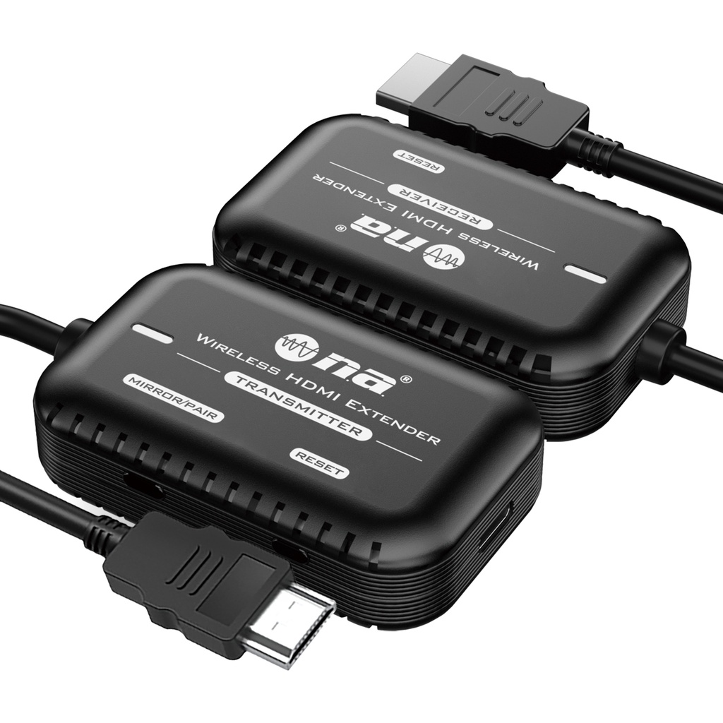 EXTENSOR ADAPTADOR HDMI INALAMBRICO 30 MTS DE ALCANCE HD-WEX524HD NIPPON HD-WEX524HD