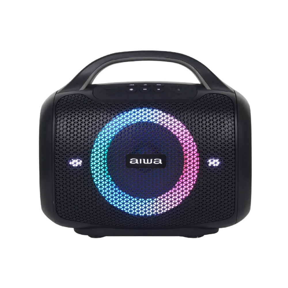 PARLANTE PORTATIL RECARGABLE BT/USB/AUX/MIC 500W AWPOK68 AIWA AWPOK68