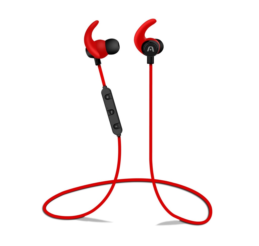 ARGOM ARG-HS-2038RD AUDIFONO BT ROJO ARG-HS-2038RD