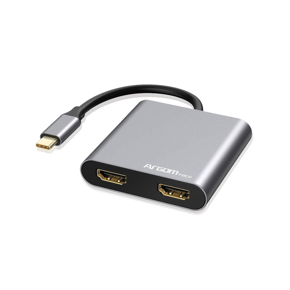 ARGOM ARG-UB-0182 4 EN 1 HUB TIPO C 2XHDMI ARG-UB-0182