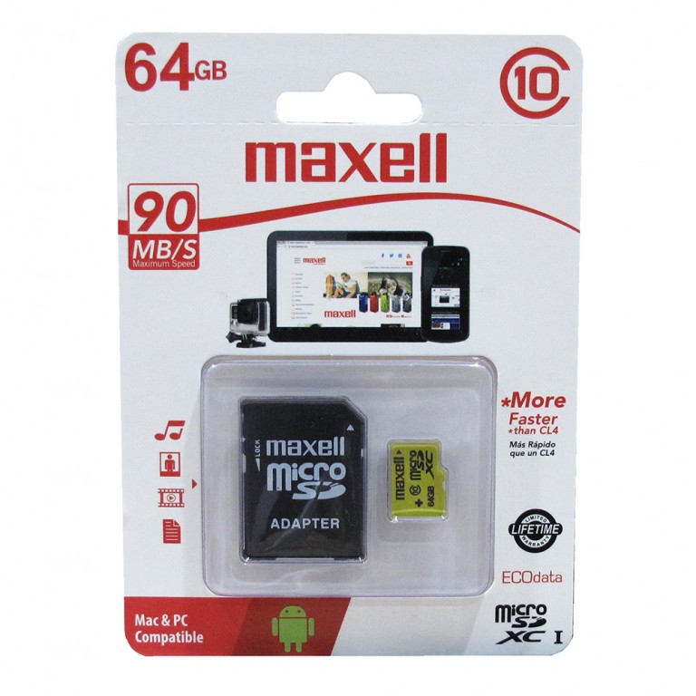 MAXELL 346307 MEMORIA USB MICRO 64GB 346307