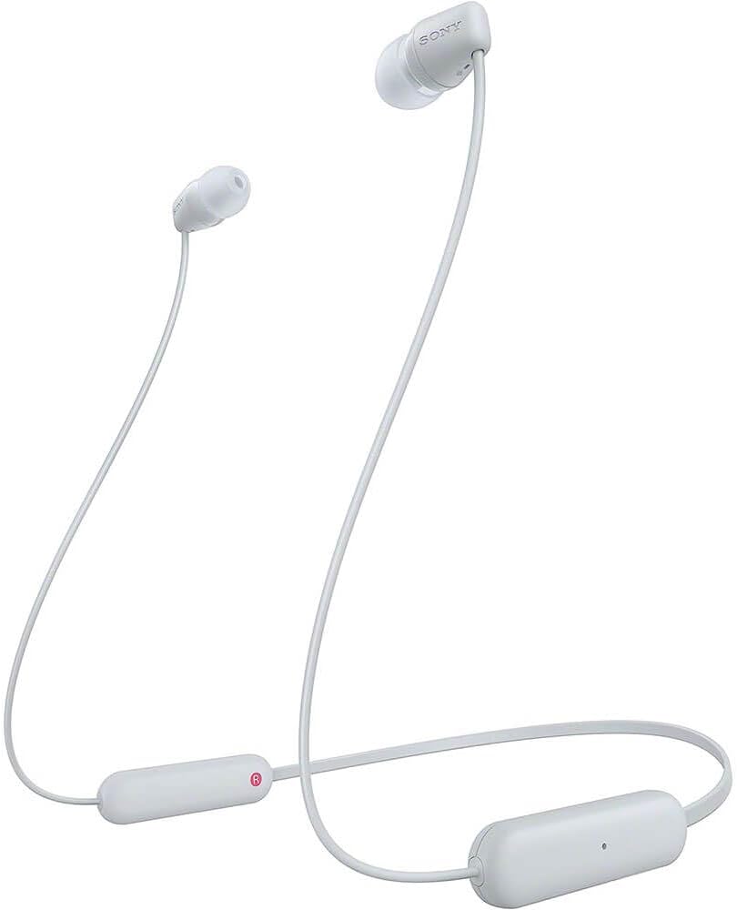 SONY AUDIFONO INTRAUDITIVO INALAMBRICO BLANCO WI-C100/WZ