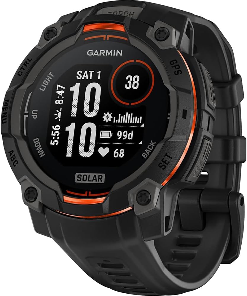 SmartWatch Garmin Instinct 3 Solar 45mm Negro 010-02934-00