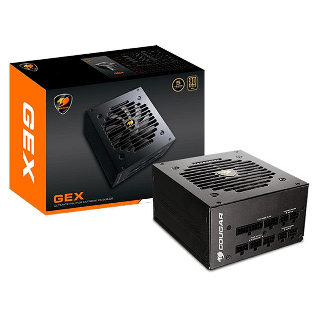 Cougar GEX 850 80+ Gold Power Supply 31GE085002P01