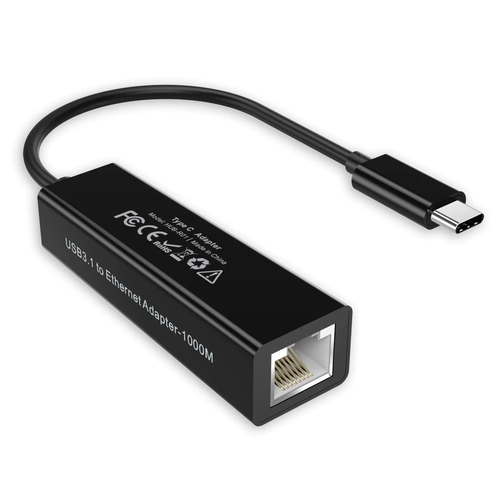 Hub Adaptador de red tipo C a RJ45, HUB-R01 HUB-R01