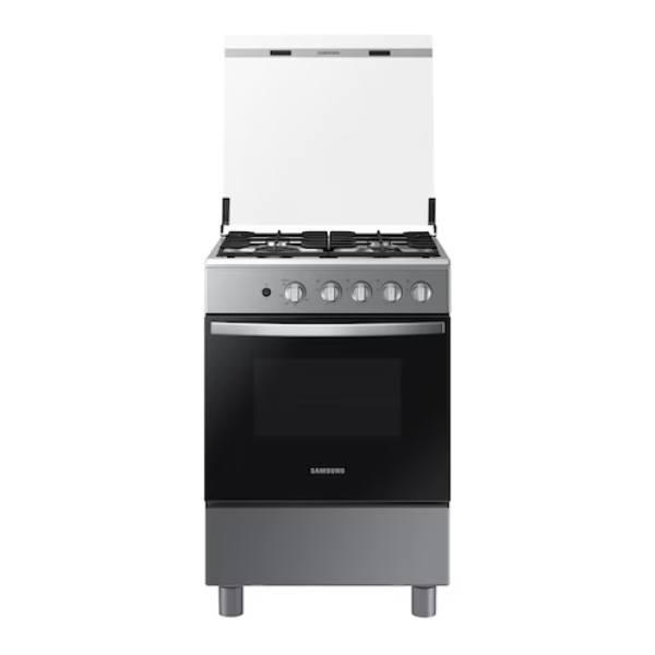Estufa Gas 4 Quemadores con termostato Plateado NX24BG45411VAP