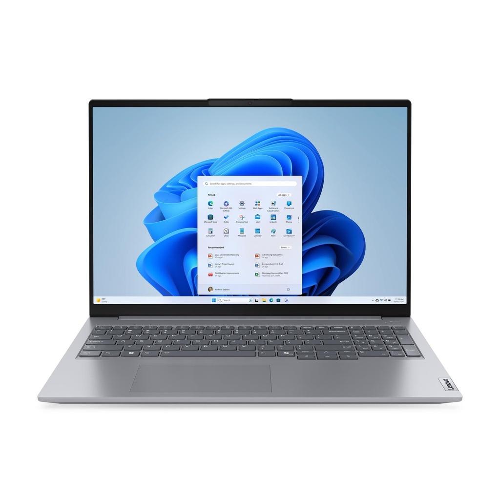 Laptop Lenovo ThinkBook 16 G7 - Notebook - 16" - AMD Ryzen 5 7535HS / 3.3 GHz - 16 GB - DDR5 SDRAM - 512 GB SSD 21MW0069GJ