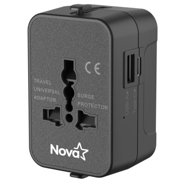ADAPTADOR NOVA FEU10200001C USB-A / USB-C PD 600W-1440W