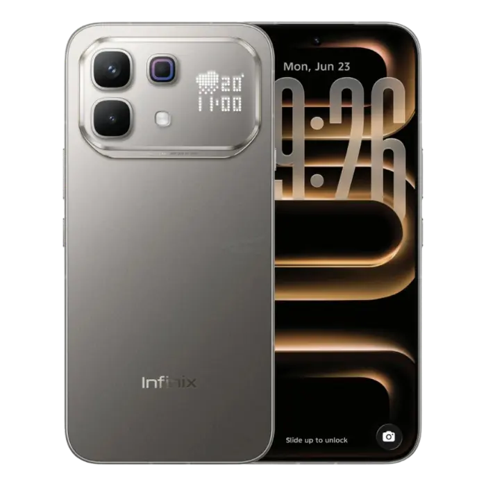 Celular Infinix Note 60 Pro 5G 256GB 8GB-RAM Titanio