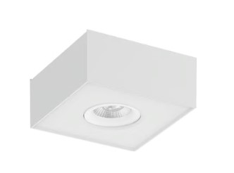 Lámpara Spot LED Sobreponer 8 W, Luz Cálida Brillante, IRC 90, Diseño Dirigible Giroscopio, No atenuable