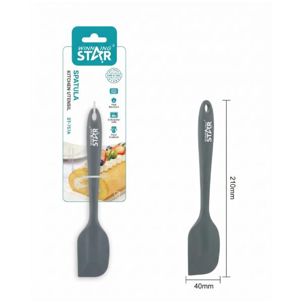 ESPÁTULA DE COCINA WINNING STAR ST-7574 SILICONA / NYLON GD-1673-WST-38864