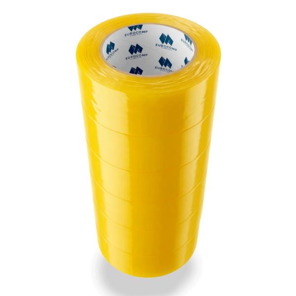 CINTA DE EMBALAJE 48MM X 180Y AMARILLA (PACK 6)(PRECIO POR UNIDAD)