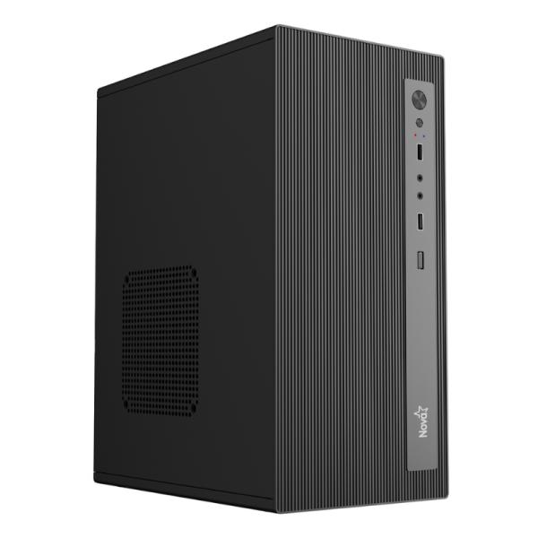 CASE NOVA CM01Z9RA001C MINI TOWER VENTILADOR 1 DE 80MM CON FUENTE DE PODER 600W PE600RNF013C