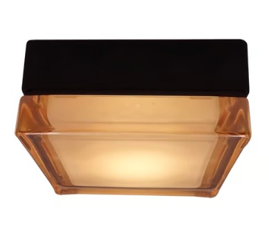 Lámpara Plafón/Pared LED 10 W, Luz Cálida Brillante, IP54, IK05 No Atenuable