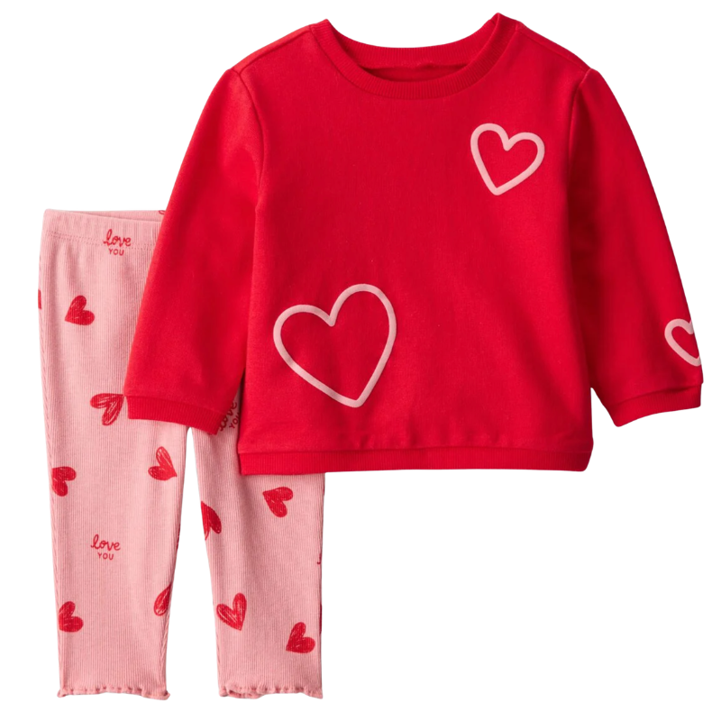 Conjunto Carter’s corazones ❤️