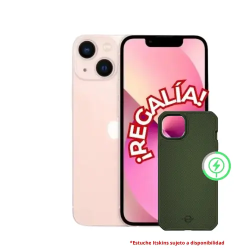 Celular Apple iPhone 13 5G 128GB 4GB-RAM Rosa MLPK3LL/A