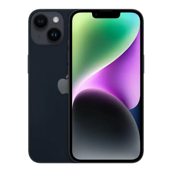 Celular Apple iPhone 14 5G 128GB 6GB-RAM Negro MPUF3BE/A