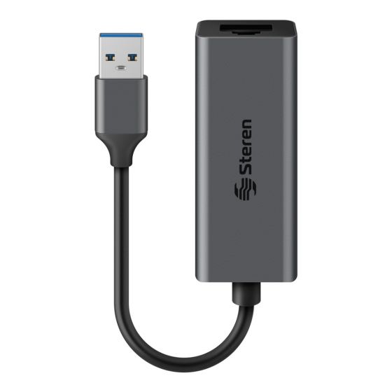 ADAPTADOR Steren USB 3.0 A GIGABITETHERNET 506-434