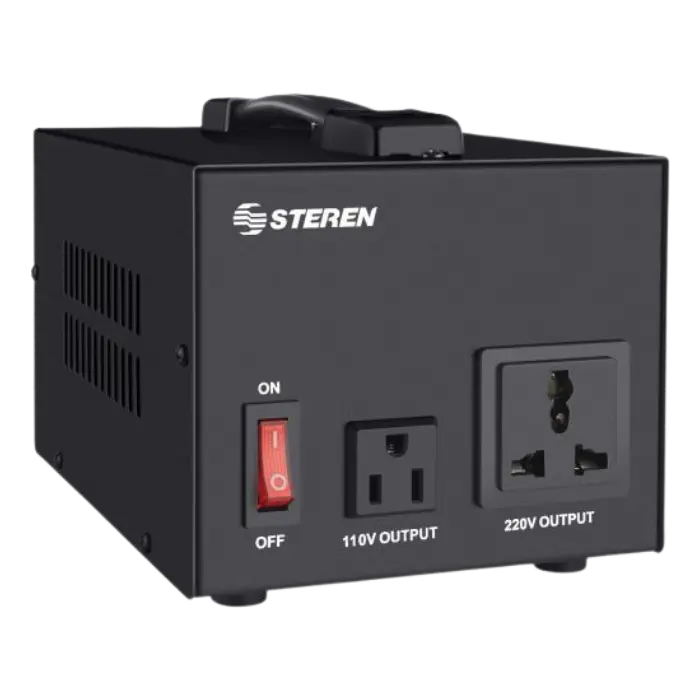 CONVERTIDOR DE VOLTAJE Steren 110 A 220V 750W 910-750