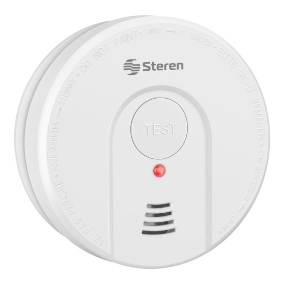 ALARMA DE HUMO Steren CON ZUMBADOR ALA-HUM