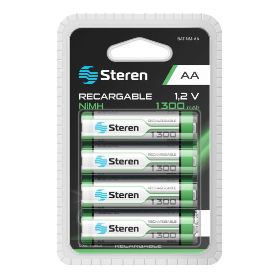 5 PILAS RECARGABLES AA NIMH 1300MAH BAT-NM-AA