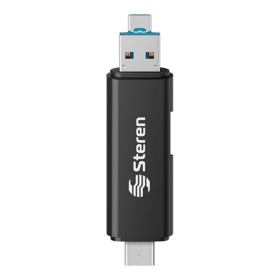 LECTOR MICROSD/USB 3 EN 1 OTG USB-685