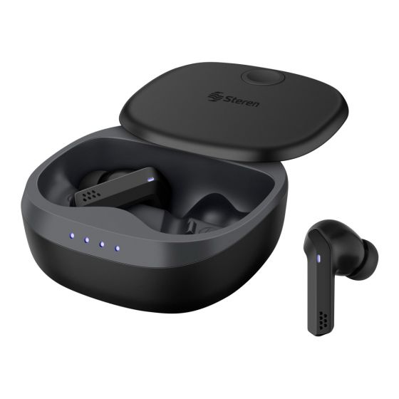 AUDIFONOS Steren TWS DUAL MIC CON ENC AUD-7800NE
