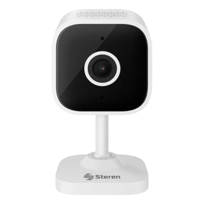 Cámara de Seguridad Steren 3MP Wi-Fi Interiores Blanca CCTV-203