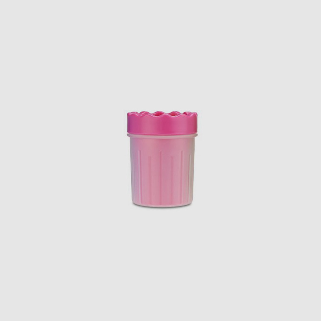 Limpia Patitas Portátil Silicona Suave para Mascotas rosado PPCJ02