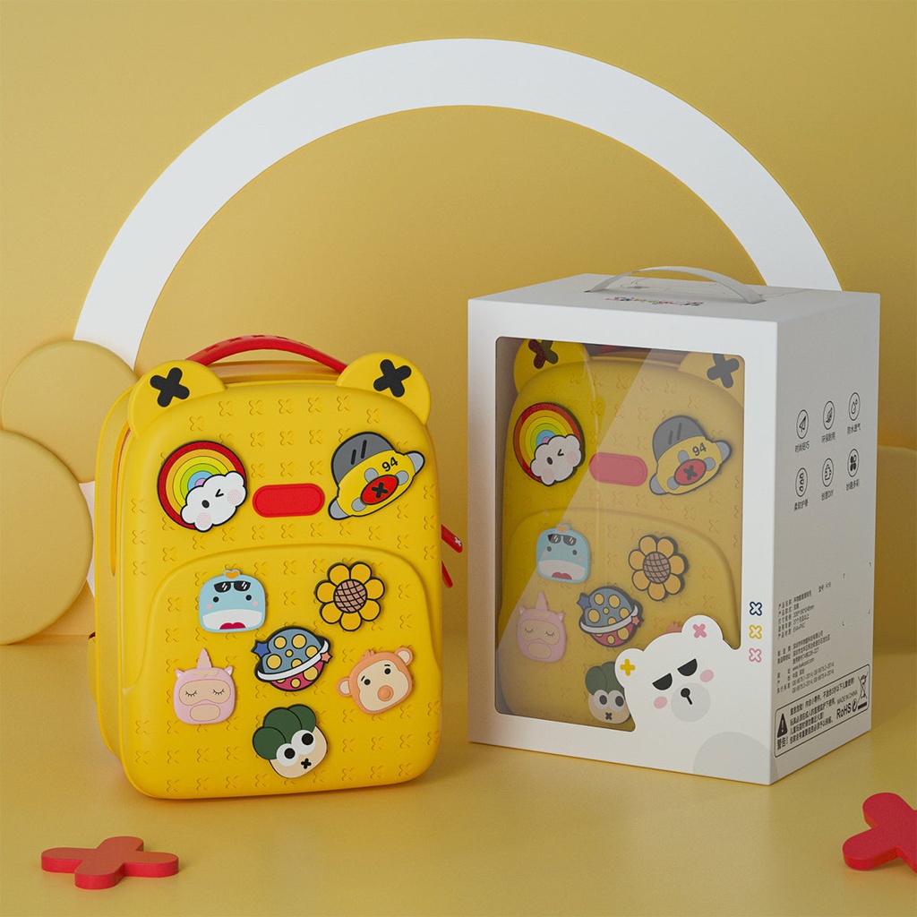 Mochila La Gotera Silicona amarilla-4E1 SB11