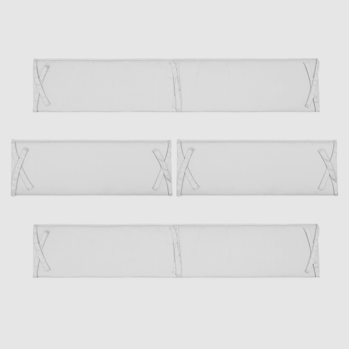 Bumper Liso blanco-4D3 AD035B