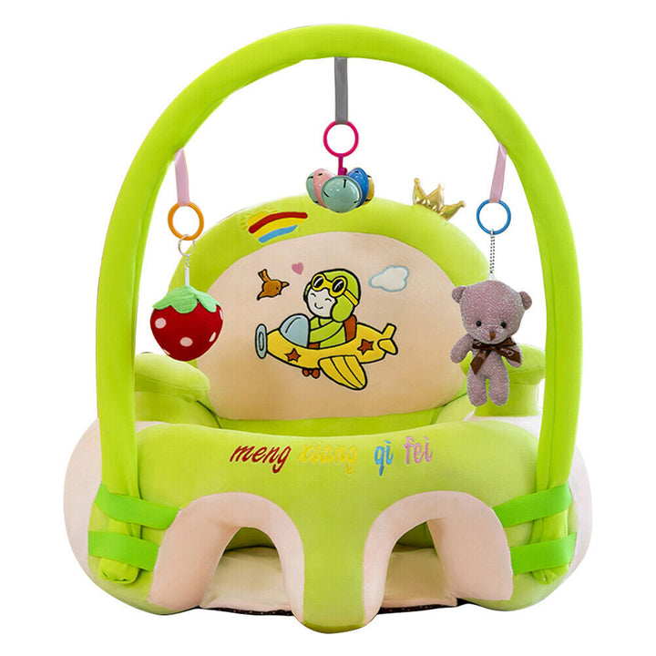 Silla con juguetes verde-PF2 SCVJV