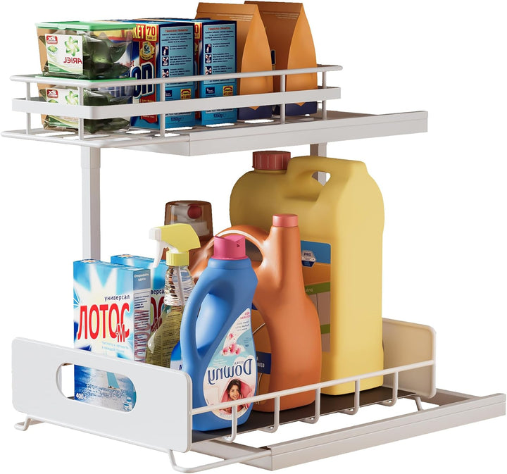Organizador de metal con rieles OMCR56