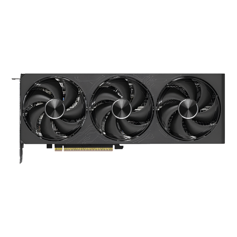 TARJETA DE VIDEO MSI GEFORCE RTX 5080 16G INSPIRE 3X OC BLACK GDDR7 2655 MHZ 912-V531-686