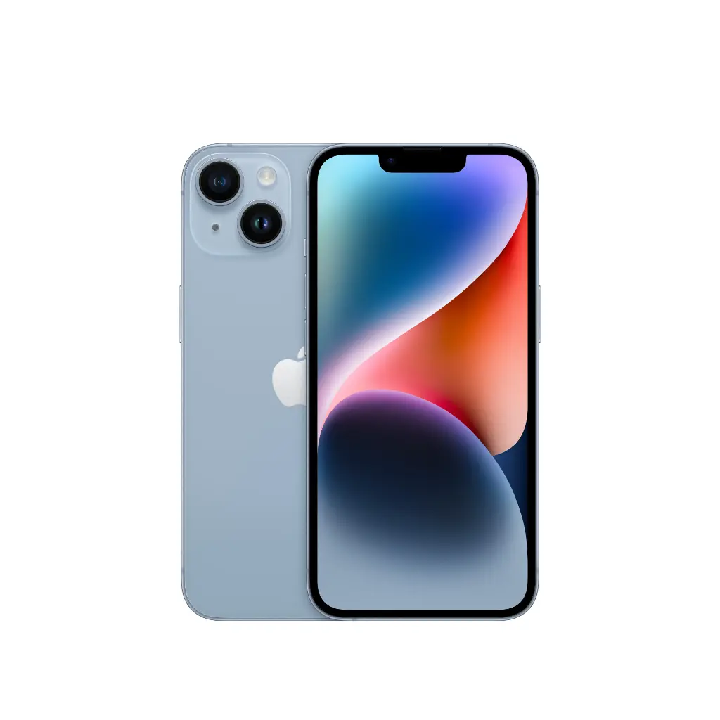 Celular Apple iPhone 14 5G 128GB 6GB-RAM Azul MPVN3QL/A