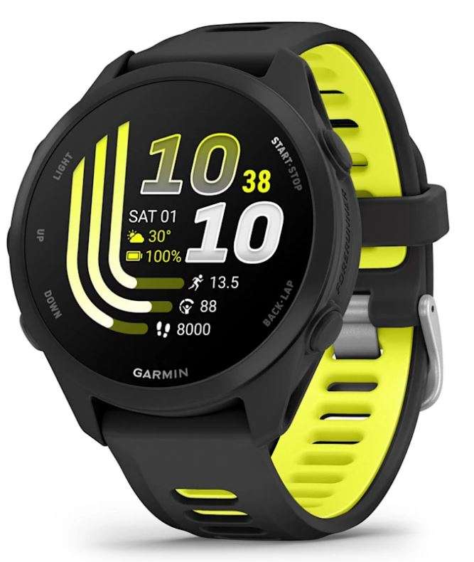 SmartWatch Garmin Forerunner 170 Music 42mm Black/Amp Yellow 010-03920-10