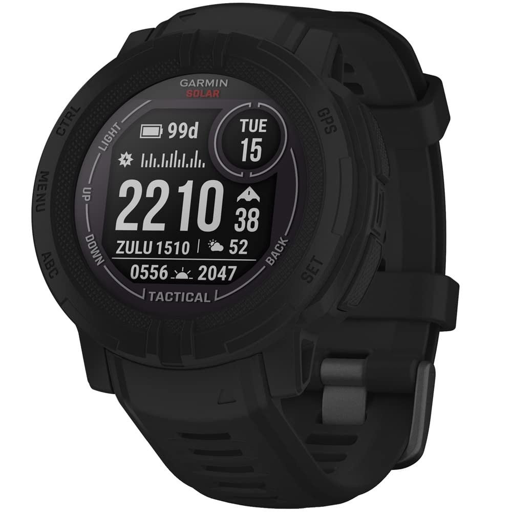 SmartWatch Garmin Instinct 2 Solar - Tactical Edition Black 010-02627-13