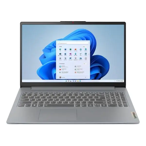 Laptop Lenovo IdeaPad Slim 3 15IAN8 15.6″ Intel N100 128GB 4GB-RAM Win 11 Home Gris LEN-82XB00HVUS-G