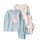 Pijama 4 Piezas Dinosaurios Algodón